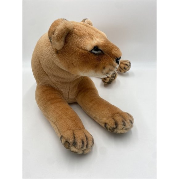 KELLY TOY KELLYTOY PLUSH LIONESS LION REALISTIC Stuffed Animal - Picture 9 of 14